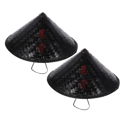 LABRIMP 2 Stück Traditioneller -hut Verstellbar Stilvoller Japanischer Samurai Cosplay Hut Atmungsaktiv und Sicher für Bühnenauftritte Outdoor-aktivitäten und Sonnenschutz LABRIMP 2 Stück Traditioneller -hut Verstellbar Stilvoller Japanischer Samurai Cosplay Hut Atmungsaktiv und Sicher für Bühnenauftritte Outdoor-aktivitäten und Sonnenschutz von LABRIMP