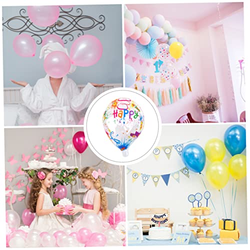LABRIMP 2 Stück Transparente Bobo Ballons für Geburtstagsfeiern Hochzeitsdekoration und Partys Foto Requisiten und Festliche von LABRIMP