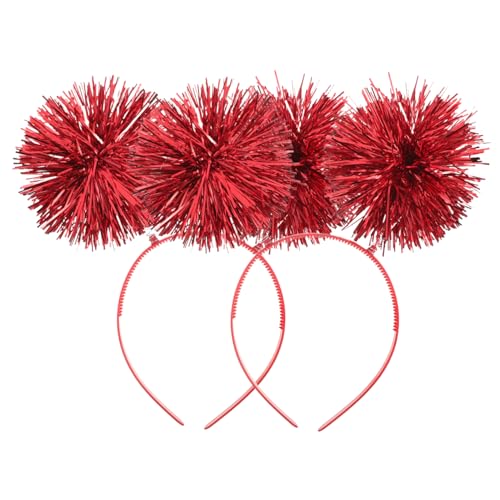 LABRIMP 2-teiliges Haarband Mit Bommeln: Lametta-kopfbedeckung Mit Folienstreifen Für Den Valentinstag – Kopfschmuck Für Silvester – Bequeme Festliche Kopfbedeckung LABRIMP 2-teiliges Haarband Mit Bommeln: Lametta-kopfbedeckung Mit Folienstreifen Für Den Valentinstag – Kopfschmuck Für Silvester – Bequeme Festliche Kopfbedeckung von LABRIMP