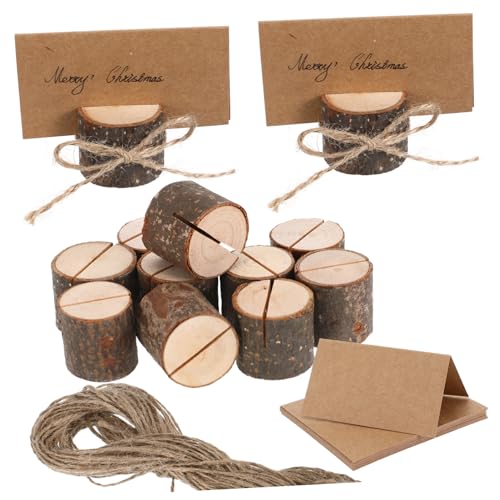 LABRIMP 20 Sätze Teiliges Rustikale Holz-kartenhalter Baumstumpf-design Tischkartenhalter für Hochzeiten Meetings mit Karten und Juteseil Tischdeko Fotohalter Tischnummer Halter LABRIMP 20 Sätze Teiliges Rustikale Holz-kartenhalter Baumstumpf-design Tischkartenhalter für Hochzeiten Meetings mit Karten und Juteseil Tischdeko Fotohalter Tischnummer Halter von LABRIMP
