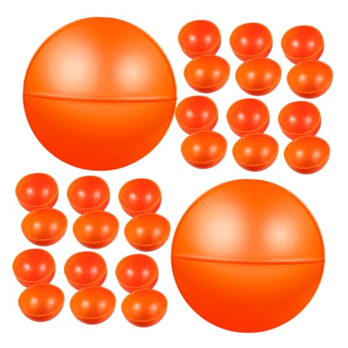 LABRIMP 20 Stück Teiliges Orangefarbene Hohle Gewinnkugeln Vielseitig für Partyspiele Gruppenaufteilung und Gewinnziehung für Große Veranstaltungen und Lebhafte Familienaktivitäten LABRIMP 20 Stück Teiliges Orangefarbene Hohle Gewinnkugeln Vielseitig für Partyspiele Gruppenaufteilung und Gewinnziehung für Große Veranstaltungen und Lebhafte Familienaktivitäten von LABRIMP