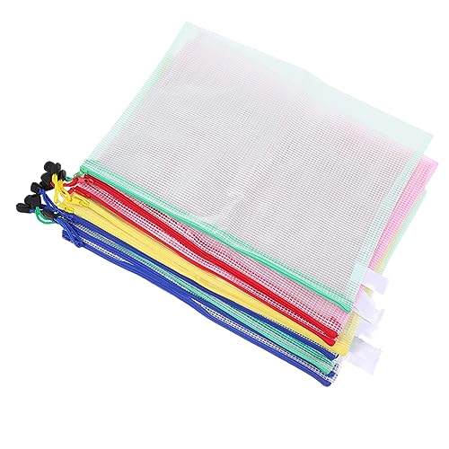 LABRIMP 20 Stück Teiliges Wasserdichter Reißverschlussbeutel aus PVC Transparentes Netz für Bürobedarf Dokumentenaufbewahrung und Reiseaccessoires für Lehrer und Mitarbeiter LABRIMP 20 Stück Teiliges Wasserdichter Reißverschlussbeutel aus PVC Transparentes Netz für Bürobedarf Dokumentenaufbewahrung und Reiseaccessoires für Lehrer und Mitarbeiter von LABRIMP