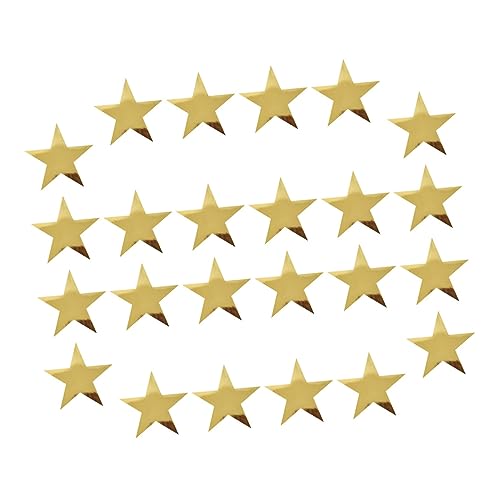 LABRIMP 24 Stück Teiliges Goldene Papiersterne Leichte Stern Deko für Wand Fenster Party und Fest Goldsterne für Hochzeits und Feiertagsdekoration LABRIMP 24 Stück Teiliges Goldene Papiersterne Leichte Stern Deko für Wand Fenster Party und Fest Goldsterne für Hochzeits und Feiertagsdekoration von LABRIMP