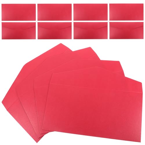 LABRIMP 25 Stück Rote Einladungumschläge Multifunktionale Blanko Umschläge für Hochzeit Party Geburtstag Glatte Oberfläche und Vielseitig Einsetzbar LABRIMP 25 Stück Rote Einladungumschläge Multifunktionale Blanko Umschläge für Hochzeit Party Geburtstag Glatte Oberfläche und Vielseitig Einsetzbar von LABRIMP