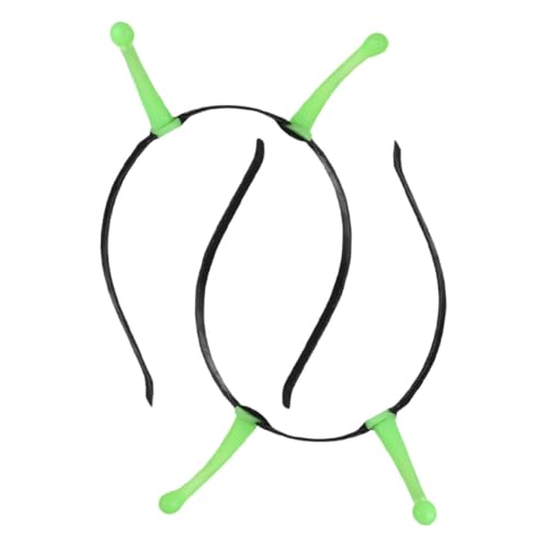LABRIMP 2pcs Halloween Alien Kostümstirnband Mit Antennen Außerirdischen Kostümzubehör Urlaub Stirnband Geburtstag Stirnband Alien Party Dekoration von LABRIMP