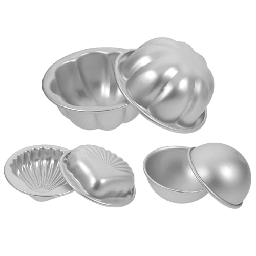 LABRIMP 3 Paare Teiliges Aluminium Badewannensalz Formen Vielseitige Gießformen für Diy Seifen und Badesalzkugeln Einfaches Entformen und für Zuhause und Profis LABRIMP 3 Paare Teiliges Aluminium Badewannensalz Formen Vielseitige Gießformen für Diy Seifen und Badesalzkugeln Einfaches Entformen und für Zuhause und Profis von LABRIMP