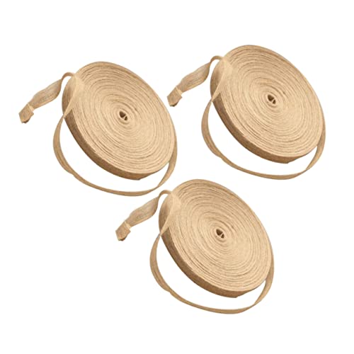 LABRIMP 3 Rollen Hanfseil Schmuckverpackung Basteln Jutestoffband Blau Farbig Dekorationsbesatz Sackleinenstoff Sackleinenband Naturbänder Basteln Schwarzes Band Bastelband LABRIMP 3 Rollen Hanfseil Schmuckverpackung Basteln Jutestoffband Blau Farbig Dekorationsbesatz Sackleinenstoff Sackleinenband Naturbänder Basteln Schwarzes Band Bastelband von LABRIMP