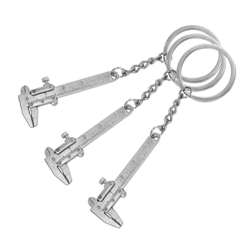 LABRIMP 3 Stück Mini Messschieber Schlüsselanhänger aus Robustem Zinklegierung Metall Kompakt und Leicht Messwerkzeug für Schule Reisen und Alltag Teiliges Modisches und Funktionales LABRIMP 3 Stück Mini Messschieber Schlüsselanhänger aus Robustem Zinklegierung Metall Kompakt und Leicht Messwerkzeug für Schule Reisen und Alltag Teiliges Modisches und Funktionales von LABRIMP