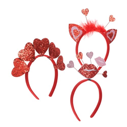 LABRIMP 3st Valentinstag Stirnband -stirnband Stirnband Foto Requisiten Stirnband Zum Valentinstag Lustiges Stirnband Valentinstag Haarbänder Valentinstag Zubehör Flanell Rot LABRIMP 3st Valentinstag Stirnband -stirnband Stirnband Foto Requisiten Stirnband Zum Valentinstag Lustiges Stirnband Valentinstag Haarbänder Valentinstag Zubehör Flanell Rot von LABRIMP
