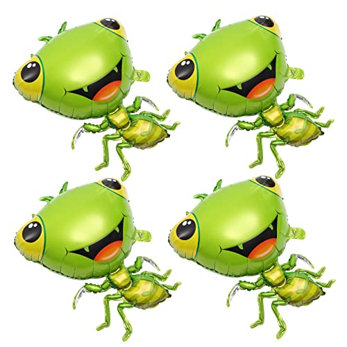LABRIMP 4 Stück Insekten Tier Folienballons Lustige Party Dekoration für Kindergeburtstage und Feiern Cartoon Tier Design für Kreative Deko LABRIMP 4 Stück Insekten Tier Folienballons Lustige Party Dekoration für Kindergeburtstage und Feiern Cartoon Tier Design für Kreative Deko von LABRIMP