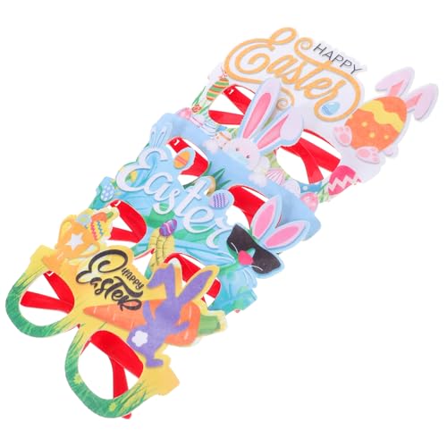 LABRIMP 4 Stück Teiliges Ostern Partybrillen für Leichte Flexible Hasen und Eier Motive Niedliche Easter Party Accessoires Wiederverwendbare Filz und Kunststoffrahmen Dekoration und LABRIMP 4 Stück Teiliges Ostern Partybrillen für Leichte Flexible Hasen und Eier Motive Niedliche Easter Party Accessoires Wiederverwendbare Filz und Kunststoffrahmen Dekoration und von LABRIMP