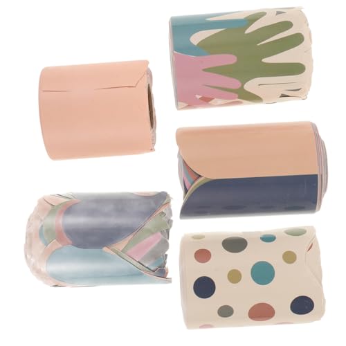 LABRIMP 5 Rollen Wasserdichte Bulletin Board Border Sticker Trendiger Hobo Stil Klassenzimmer Dekorationen Klassenzimmer Ränder für Pinnwand und Tafel ohne Kleber LABRIMP 5 Rollen Wasserdichte Bulletin Board Border Sticker Trendiger Hobo Stil Klassenzimmer Dekorationen Klassenzimmer Ränder für Pinnwand und Tafel ohne Kleber von LABRIMP
