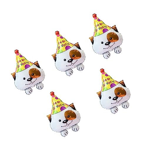 LABRIMP 5 Stk folienballon hund Partygeschenke für Hündchen Partydekorationen für Haustiergeburtstage fotozubehör fotografie zubehör das Geschenk Ornament Party Folienballon Cartoon-Ballon von LABRIMP