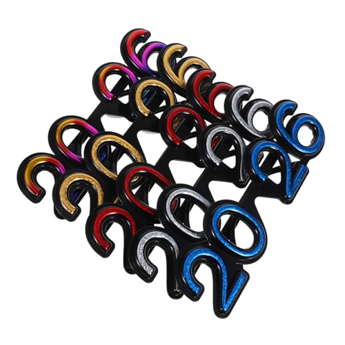 LABRIMP 5 Stück Lustige Zahlenbrille für Silvesterfeiern Foto Requisiten und Festtagsaccessoires für Unvergessliche LABRIMP 5 Stück Lustige Zahlenbrille für Silvesterfeiern Foto Requisiten und Festtagsaccessoires für Unvergessliche von LABRIMP