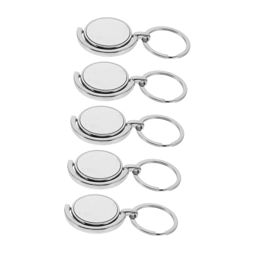 LABRIMP 5 Stück Teiliges Sublimations-schlüsselanhänger- Runder Metallanhänger mit Drehfunktion Hitzebeständige DIY Schlüsselanhänger-zubehör für Wärmetransfer Robust und Langlebig für LABRIMP 5 Stück Teiliges Sublimations-schlüsselanhänger- Runder Metallanhänger mit Drehfunktion Hitzebeständige DIY Schlüsselanhänger-zubehör für Wärmetransfer Robust und Langlebig für von LABRIMP