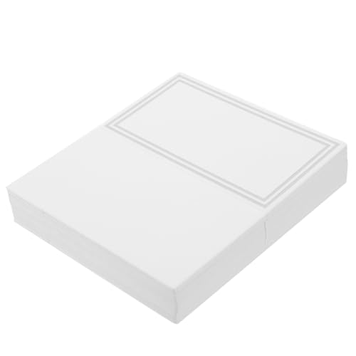 LABRIMP 50 Stück Hochwertige Tischkarten Hochzeit Blanko Namenskarten zum Beschriften Faltbare Platzkarten für Hochzeiten Feiern Events Tischdekoration und Persönliche Gestaltung LABRIMP 50 Stück Hochwertige Tischkarten Hochzeit Blanko Namenskarten zum Beschriften Faltbare Platzkarten für Hochzeiten Feiern Events Tischdekoration und Persönliche Gestaltung von LABRIMP