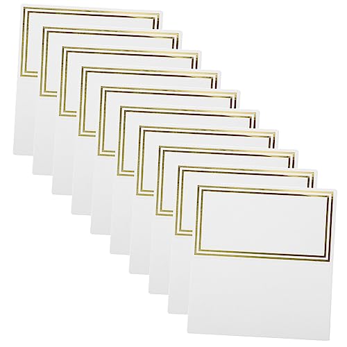 LABRIMP 50 Stück Tischkarten aus Faltbare Platzkarten für Hochzeiten Kreative Namenskarten für Veranstaltungen Dekorative Tischdeko für Besondere Anlässe LABRIMP 50 Stück Tischkarten aus Faltbare Platzkarten für Hochzeiten Kreative Namenskarten für Veranstaltungen Dekorative Tischdeko für Besondere Anlässe von LABRIMP