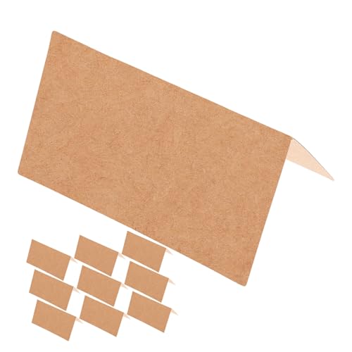 LABRIMP 50Stücke Kraftpapier Tischkarten für Hochzeiten Rustikale Zeltkarten Blanko Sitzplatzkarten für Tischdekoration für Hochzeitsfeiern und Events LABRIMP 50Stücke Kraftpapier Tischkarten für Hochzeiten Rustikale Zeltkarten Blanko Sitzplatzkarten für Tischdekoration für Hochzeitsfeiern und Events von LABRIMP
