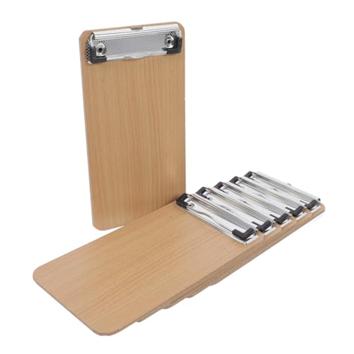 LABRIMP 6Stücke Holz Klemmbrett Multifunktionales Schreibbrett aus Massivem Holz für Büro Schule Gastronomie Leicht Langlebig für Täglichen Gebrauch LABRIMP 6Stücke Holz Klemmbrett Multifunktionales Schreibbrett aus Massivem Holz für Büro Schule Gastronomie Leicht Langlebig für Täglichen Gebrauch von LABRIMP