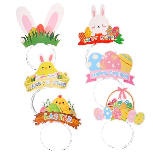 LABRIMP Ostern Haar Zubehör 6 Stücke Ostern Stirnband für Mädchen Party Kopfbedeckungen Set LABRIMP Ostern Haar Zubehör 6 Stücke Ostern Stirnband für Mädchen Party Kopfbedeckungen Set von LABRIMP
