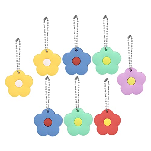 LABRIMP 8 Stck Blumenförmige Schlüsselkappen Silikon Teiliges Bunte Schlüsselidentifikationsabdeckungen für Einfache Schlüsselerkennung und Besseren Halt LABRIMP 8 Stck Blumenförmige Schlüsselkappen Silikon Teiliges Bunte Schlüsselidentifikationsabdeckungen für Einfache Schlüsselerkennung und Besseren Halt von LABRIMP