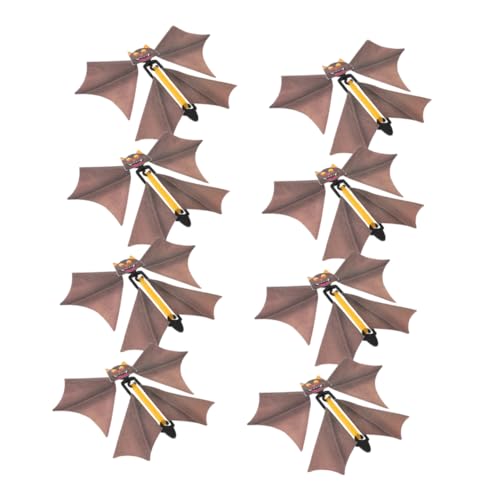 LABRIMP 8 Stück Fliegende Fledermaus Zum Aufziehen, Halloween, Gefälschte Fledermaus, Lustiges Spielzeug, Zauberer, Fliegende Fledermaus, Halloween, Zum Aufziehen, Fledermaus, Requisite, LABRIMP 8 Stück Fliegende Fledermaus Zum Aufziehen, Halloween, Gefälschte Fledermaus, Lustiges Spielzeug, Zauberer, Fliegende Fledermaus, Halloween, Zum Aufziehen, Fledermaus, Requisite, von LABRIMP