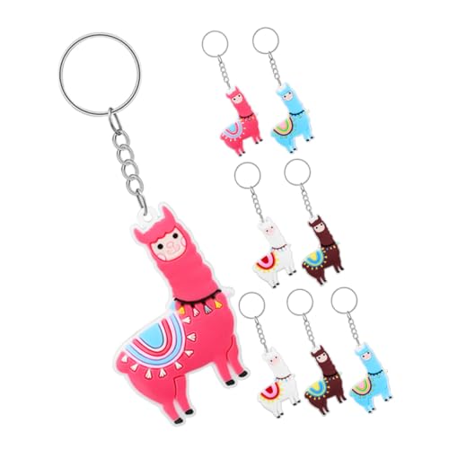 LABRIMP 8 Stück Lustige Alpaka Schlüsselanhänger Cartoon Schlüsselanhänger für Taschen Rucksäcke und Dekoration Bunte Alpaka Anhänger und Braun für Frauen LABRIMP 8 Stück Lustige Alpaka Schlüsselanhänger Cartoon Schlüsselanhänger für Taschen Rucksäcke und Dekoration Bunte Alpaka Anhänger und Braun für Frauen von LABRIMP