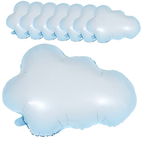 LABRIMP 8 Stück Teiliges Wolken Folienballons für Hochzeiten und Partys Dekorative Luftballons für und Außenveranstaltungen Langlebig und Farbenfroh LABRIMP 8 Stück Teiliges Wolken Folienballons für Hochzeiten und Partys Dekorative Luftballons für und Außenveranstaltungen Langlebig und Farbenfroh von LABRIMP