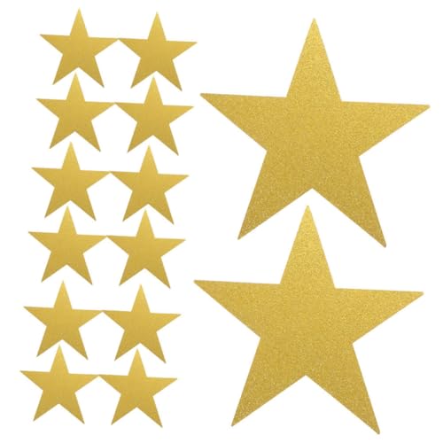 LABRIMP 80 Stück Glitzernde Fünf Punkte Stern Papier Deko für DIY Bastelprojekte Bunte Party Stern Dekorationen für Klassenraum und Feierlichkeiten LABRIMP 80 Stück Glitzernde Fünf Punkte Stern Papier Deko für DIY Bastelprojekte Bunte Party Stern Dekorationen für Klassenraum und Feierlichkeiten von LABRIMP