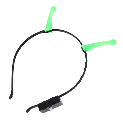 LABRIMP Leuchtendes Alien-stirnband Für Damen Halloween-party Kopfschmuck Cosplay-zubehör Weich Und Bequem von LABRIMP