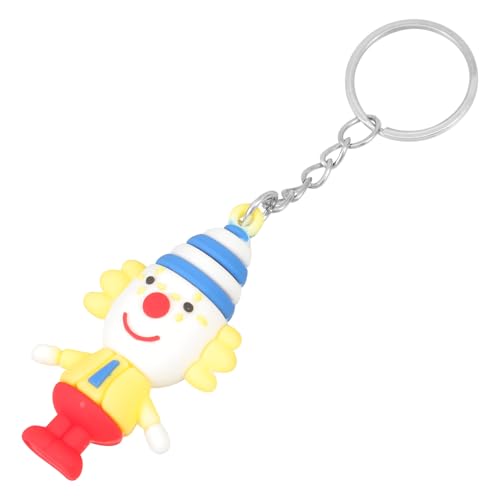 LABRIMP Clown-Puppen-Schlüsselanhänger Schlüsselanhänger in Clownform Zubehör für Karnevalsmottopartys klein Schlüsselanhänger für Partytaschen Schlüsselbunddekoration weiches LABRIMP Clown-Puppen-Schlüsselanhänger Schlüsselanhänger in Clownform Zubehör für Karnevalsmottopartys klein Schlüsselanhänger für Partytaschen Schlüsselbunddekoration weiches von LABRIMP