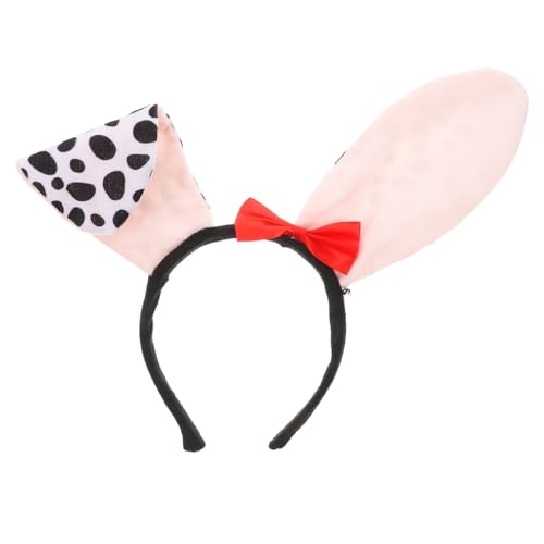 LABRIMP Süßes Stirnband mit Hundeohren Dalmatiner-ohren Stirnband für Frauen Kleinkinder und Mädchen von LABRIMP