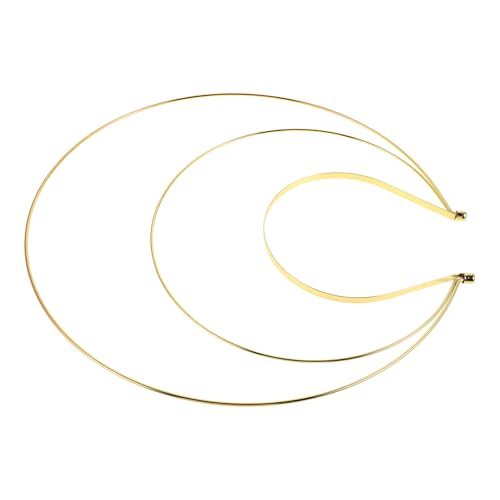 LABRIMP Drei Layer Haarband für Diy Kostüm Hochzeits Tiara Haarschmuck Vintage Chinesisches Kopfstück für Frauen Mädchen Halloween Cosplay Accessoires von LABRIMP