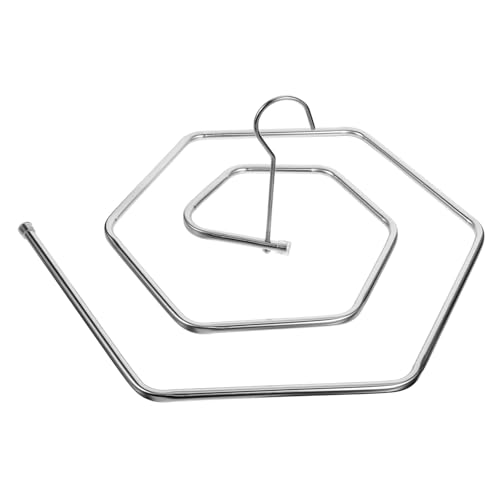LABRIMP Edelstahl Spirale Deckenständer Winddichter Quiltständer Spiral-wäschebügel Großer Lakenbügel Trockenständer Multifunktionaler Lakenhalter von LABRIMP