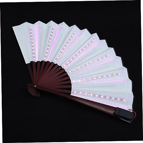 LABRIMP Faltbarer LED Fan mit Leuchtendem für Performances Partys und Festivals für Cosplay Konzerte und Nachtclubs Batteriebetrieben und Praktisch für Einen Erfrischenden Sommer LABRIMP Faltbarer LED Fan mit Leuchtendem für Performances Partys und Festivals für Cosplay Konzerte und Nachtclubs Batteriebetrieben und Praktisch für Einen Erfrischenden Sommer von LABRIMP