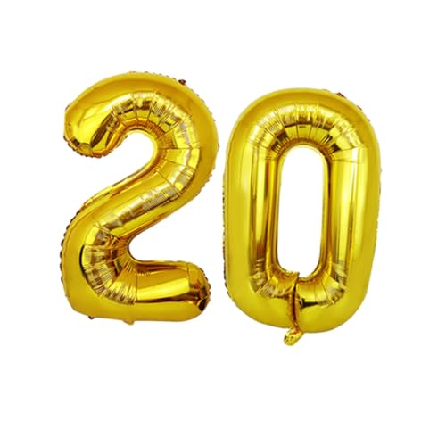 LABRIMP Folienballon Set Goldene Partydekoration für Hochzeiten Jubiläen und Feste Langlebig und Luftdicht Foto Backdrops und Feiern LABRIMP Folienballon Set Goldene Partydekoration für Hochzeiten Jubiläen und Feste Langlebig und Luftdicht Foto Backdrops und Feiern von LABRIMP