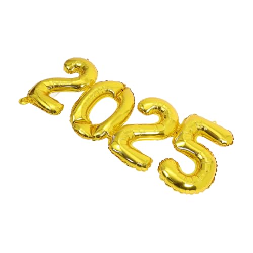 LABRIMP Folienballons Zahlen aus Aluminiumfolie Gold für Neujahr Silvester Party Dekoration Stabile Einfach zu Installierende Luftballons für Wand Fenster Tür Fotorequisiten LABRIMP Folienballons Zahlen aus Aluminiumfolie Gold für Neujahr Silvester Party Dekoration Stabile Einfach zu Installierende Luftballons für Wand Fenster Tür Fotorequisiten von LABRIMP