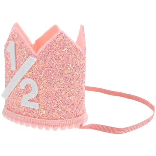 LABRIMP Geburtstag Krone Hut für Jungen und Mädchen Geburtstag Partyhut Roségold Weicher und Bequemer Partyhut für Festliche Anlässe LABRIMP Geburtstag Krone Hut für Jungen und Mädchen Geburtstag Partyhut Roségold Weicher und Bequemer Partyhut für Festliche Anlässe von LABRIMP