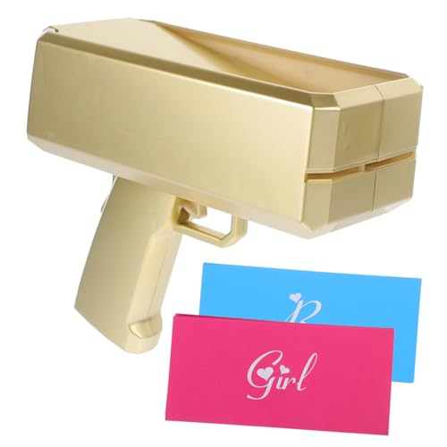 LABRIMP Gender Reveal Shooter Plastik Geldsprühpistole mit Papierkonfetti Schnelles Sprühen Buntes Partyzubehör für Jungen oder Mädchen Enthüllung Lustiges Partyspiel LABRIMP Gender Reveal Shooter Plastik Geldsprühpistole mit Papierkonfetti Schnelles Sprühen Buntes Partyzubehör für Jungen oder Mädchen Enthüllung Lustiges Partyspiel von LABRIMP