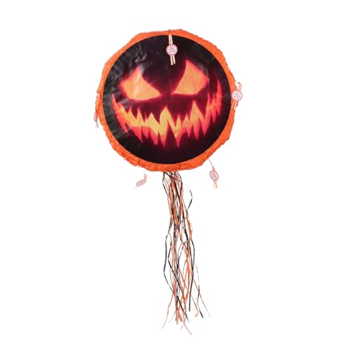 LABRIMP Halloween Kürbis Pinata aus Papier Lustiges Befüllen mit Süßigkeiten Kreative Partydeko für Halloween Feier und Kindergeburtstag Sichere und Hochwertige Verarbeitung LABRIMP Halloween Kürbis Pinata aus Papier Lustiges Befüllen mit Süßigkeiten Kreative Partydeko für Halloween Feier und Kindergeburtstag Sichere und Hochwertige Verarbeitung von LABRIMP