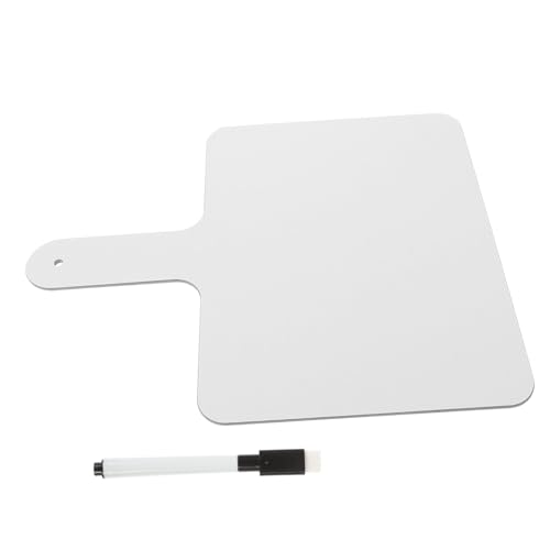 LABRIMP Handliches Doppelseitiges Whiteboard mit Abwischbaren Antworttafeln Robustes Schreibbrett für Unterricht Wettbewerbe und Präsentationen Teiliges mit Marker für Klassenzimmer und LABRIMP Handliches Doppelseitiges Whiteboard mit Abwischbaren Antworttafeln Robustes Schreibbrett für Unterricht Wettbewerbe und Präsentationen Teiliges mit Marker für Klassenzimmer und von LABRIMP