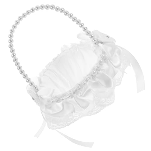 LABRIMP Hochzeitsblumenkorb für Eleganter Geflochtener mit Schleifenverzierung Dekorativer Aufbewahrungskorb für Hochzeiten und Spezielle Anlässe Langlebig und Vielseitig Einsetzbar LABRIMP Hochzeitsblumenkorb für Eleganter Geflochtener mit Schleifenverzierung Dekorativer Aufbewahrungskorb für Hochzeiten und Spezielle Anlässe Langlebig und Vielseitig Einsetzbar von LABRIMP
