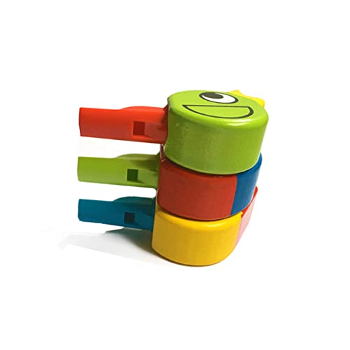 LABRIMP Holz Cartoon Vogel Pfeife Musikalisches für Junge Mädchen und Kleinkinder Frühes Lernspielzeug Umweltfreundliches Design Zufällige Farbe und Muster Zufällige Farbe von LABRIMP