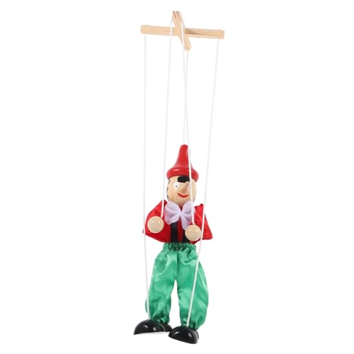 LABRIMP Holz Marionetten Puppenspielzeug mit Zugfaden Handgefertigte Hölzerne Marionette für Interaktives Puppentheater Spiel Bunte Holzfigur zur Dekoration und Sammlung Zufällige Farbe LABRIMP Holz Marionetten Puppenspielzeug mit Zugfaden Handgefertigte Hölzerne Marionette für Interaktives Puppentheater Spiel Bunte Holzfigur zur Dekoration und Sammlung Zufällige Farbe von LABRIMP