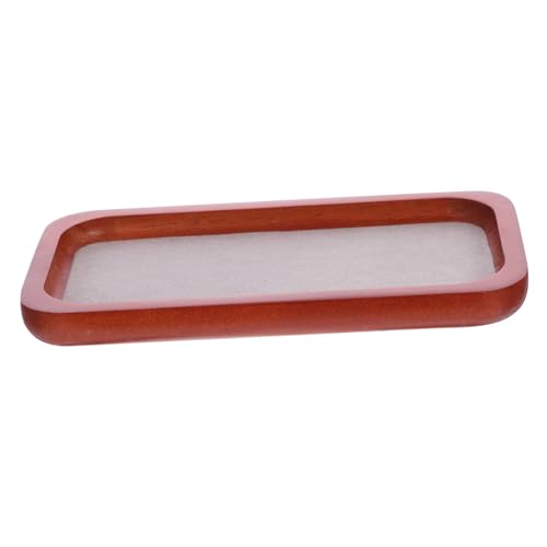 LABRIMP Holz Schmuck Organizer Tray Dekorativer Aufbewahrungsteller für Ohrringe Schmuck Praktischer Schmuckhalter Platzsparend Robust für Schlafzimmer Kommoden LABRIMP Holz Schmuck Organizer Tray Dekorativer Aufbewahrungsteller für Ohrringe Schmuck Praktischer Schmuckhalter Platzsparend Robust für Schlafzimmer Kommoden von LABRIMP