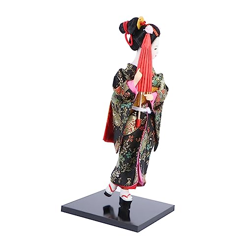 LABRIMP Japanische Geisha Kabuki Puppe Tischdekoration aus Hochwertigem Material Langlebig Stilvolles Japanisches Ornament für Wohn und Bürodekoration LABRIMP Japanische Geisha Kabuki Puppe Tischdekoration aus Hochwertigem Material Langlebig Stilvolles Japanisches Ornament für Wohn und Bürodekoration von LABRIMP