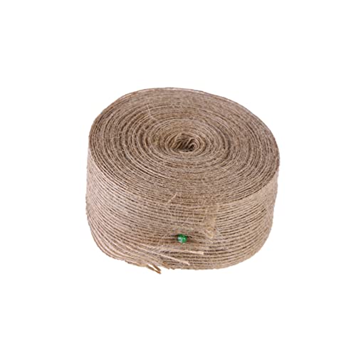 LABRIMP Jute Natürliches Bastelmaterial für Dekoration Diy Handwerk Blumenvasen und Geschenkverpackungen Sanftem Braun LABRIMP Jute Natürliches Bastelmaterial für Dekoration Diy Handwerk Blumenvasen und Geschenkverpackungen Sanftem Braun von LABRIMP