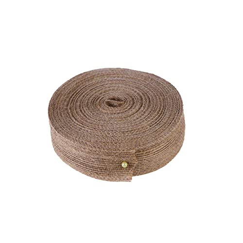 LABRIMP Jute Webbing Braun für Diy Bastelarbeiten Dekoration Hochzeiten Floristik Langlebig Vielseitig Einsetzbar Naturmaterial LABRIMP Jute Webbing Braun für Diy Bastelarbeiten Dekoration Hochzeiten Floristik Langlebig Vielseitig Einsetzbar Naturmaterial von LABRIMP