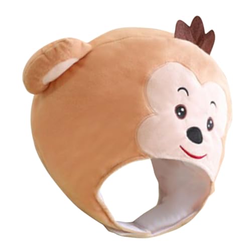 LABRIMP Affenform Hut Plüsch Tier Party Favor Cosplay Kostüm Hut Karneval Kopfbedeckung Einzigartige Kopfbedeckung von LABRIMP