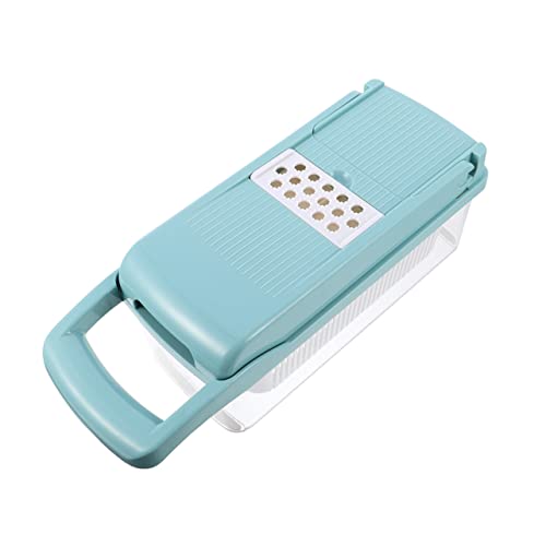 LABRIMP Multifunktionaler Gemüseschneider Slicer mit Edelstahlklingen und Eiertrenner für Müheloses Schneiden und Raspeln von Gemüse und Obst Leicht zu Reinigen LABRIMP Multifunktionaler Gemüseschneider Slicer mit Edelstahlklingen und Eiertrenner für Müheloses Schneiden und Raspeln von Gemüse und Obst Leicht zu Reinigen von LABRIMP